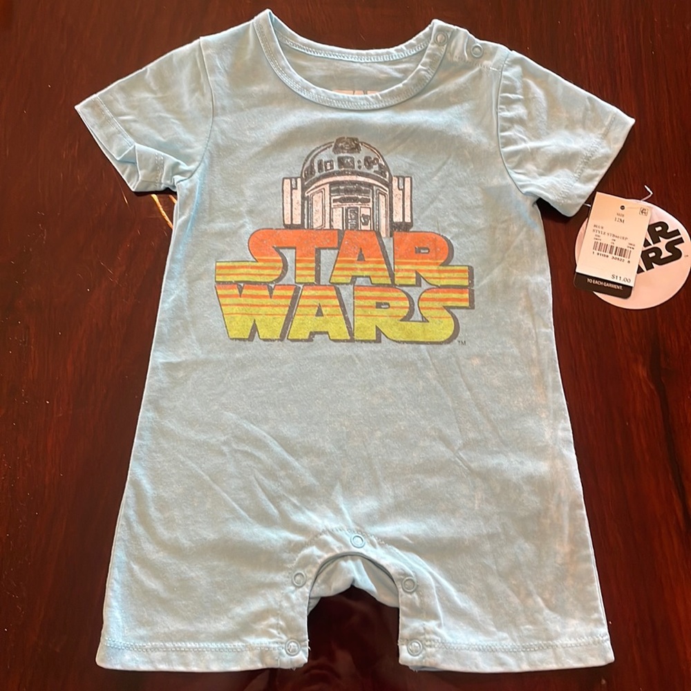 12mon Baby Star Wars Romper